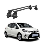 Smooth Roof Racks Cross Bars Carrier For Toyota Yaris 2007-2012 Hatchback Black. Fixed Price $189.99.