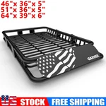 Rack Cargo Carrier Basket Rooftop Universal Luggage Holder 200LBS. Fixed Price $149.99.