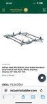 Adrian Steel Passenger Side Grip Lock Ladder Rack Ford Transit Connect. Fixed Price $800.00.
