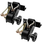 Ladder Rack Ratchet Straps W/ J-hook 1.5"W X 7.5'L Black For Square Tube Mount. Fixed Price $32.39.