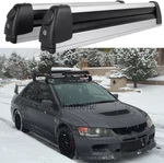 Ski Roof Mounted Snowboard Carrier Cross Bar W/lock For Mitsubishi Lancer Evo Se. Fixed Price $115.02.
