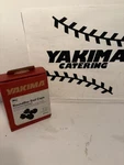 Yakima Endcaps #07026 Round Replacement Crossbar Parts.excellent Used. (N-3534). Fixed Price $15.00.