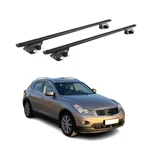Roof Rack Cross Bars Luggage Carrier For Infiniti EX35 EX37 2008-2013 Black 2X. Fixed Price $109.99.