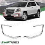 Left+right Side Front Chrome Molding Bumper Trim Set For 2016 2017 Gmc Terrain. Fixed Price $52.99.