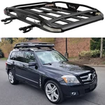 50" Roof Rack Cargo Carrier Baskets Crossbars Led Light For Mercedes-benz GLK350. Fixed Price $229.07.