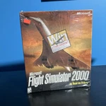Microsoft Flight Simulator 2000 Big Box Pc/win Cd-rom Video Game. Fixed Price $19.99.