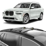 For Bmw X7 G07 2019-2025 Roof Rack Cross Bars Silver Raised Rails Turtle Air. Fixed Price $205.00.
