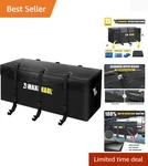 47" Universal Fit Hitch Cargo Carrier Bag 11 Cubic Feet Water Protection. Fixed Price $81.99.