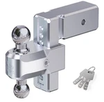 Adjustable Trailer/tow Hitch, Fits 3 Inch Receiver 6" Rise/drop HEAVY-21000 Lb. Fixed Price $99.75.