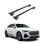 2019-2026 Audi Q8 E-tron Sportback Roof Rack Cross Bars Luggage Lbs Black Pcs. Fixed Price $189.99.