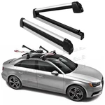 Ski Snowboard Roof Rack Carrier Cross Bar Aluminum For Audi A3 A4 A6 A8 Q7 Q5. Fixed Price $107.11.