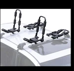 Leader Accessories Folding Kayak Rack 4 Pcs/set J Bar Car Roof For Canoe Su. Fixed Price $132.00.