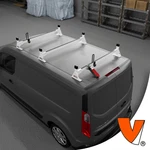 H1 3-BAR Aluminum Rack System Ford Transit Connect 2014-2023 All Trims White. Fixed Price $692.55.