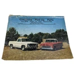 Cheyenne Pick-up Truck Parts Book Catalog Reference Guide #117. Fixed Price $7.82.