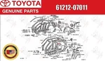 Toyota Oem Side Rail Roof Lh 61212-07011 For Avalon. Fixed Price $76.00.