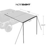 Vehicle Awning 6.6'X9.8' Rack Pull-out Sunshade UV50+ Waterproof Suv Travel. Fixed Price $179.99.