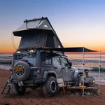 Rooftop Tent Hard Shell 2-3 Person Led Light Awning Adventurer Pro Side Strip. Fixed Price $1703.99.
