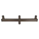 60 In. 180-DEGREE Triple Line Low Profile Bullhorn Mounting Bracket Tenon Ada. Fixed Price $147.06.