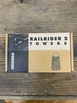Yakima Railrider Tower Set New In Box Part # 0202. Fixed Price $69.99.