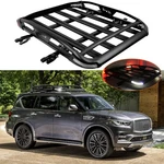 Roof Rack Cargo Carrier Basket Cross Bars W/ Led Lights For Infiniti QX80 QX56. Fixed Price $229.08.