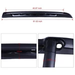Fit For 2005-2019 Toyota Tacoma Double Cab Cross Bars Rack Black 2PCS Roof,top. Fixed Price $132.13.