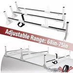 Fullsize Van 3 Bars Ladder Roof Rack Chevy Express Ford E-150 E-250 1996-ON. Fixed Price $229.73.