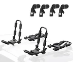 Folding Kayak Roof Rack 4PCS J Bar Canoe Sup Surf Board Suv Car Truck W/ Straps. Fixed Price $178.16.