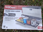 Hyper Tough Hitch Mounted Cargo Basket Trailer Folding Luggage Carrier Us. Fixed Price $50.00.