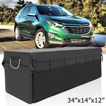 For Chevrolet Equinox Large Trunk Organizer Cargo Fold Up Bag Box Pu Leather. Fixed Price $65.11.