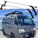 63"VAN Suv Gutter Foot Roof Rack Crossbar Cargo Kayak Carrier For Honda Acty. Fixed Price $169.05.
