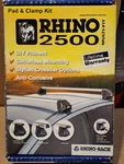 Rhino 2500 Diy Roof Rack Multi-fit DK039 Pad & Clamp Kit Strong Anti-corrosive. Fixed Price $99.99.