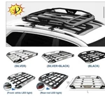 Roof Rack Basket With Led Lights 4X4 Universal For Most Suvs Pick Up, Mini Vans. Fixed Price $270.00.