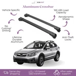 Piece Lockable Roof Rack Bars For Subaru Xv Crosstrek 2013-2026 Black. Fixed Price $134.90.