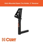 Hitch-mounted Spare Tire (fits 2" Receiver). Fixed Price $148.99.