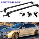 For Subaru Wrx Sti 2015+ 43.3" Roof Rack Crossbars Luggage Cargo Carrier W/ Lock. Fixed Price $76.95.