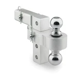 Smittybilt 2925 6" Adjustable Aluminum Drop Hitch - 1 7/8" & 2" Ball. Fixed Price $77.24.