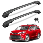 Kinggeri 300LBS Lockable Roof Rack Cross Bars Compatible With Toyota Sienna New. Fixed Price $110.00.