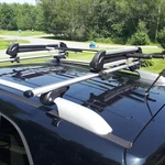 Aluminum Roof Mount Rack Carrier For 6 Pair 4 Snowboards. Fixed Price $115.11.