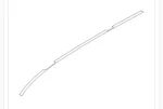 Left Side Roof Molding Subaru Forester 2014-2018. Fixed Price $50.00.