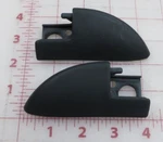 1997-2001 Jeep Cherokee Luggage Rack Rail End Caps W/ Pins (pair). Fixed Price $19.99.