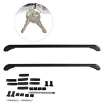 Universal Pair Auto Suv Roof Top Cross Bars Luggage Cargo Rack Aluminum. Fixed Price $54.44.
