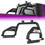 Universal Truck Bed Roll Bar Chase Rack W/light For Ram 1500 Raptor F-150 Tacoma. Fixed Price $266.62.