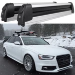 Roof Racks Corssbar Ski Snowboard Carriers W/lock For Audi A4 B8 Allroad Quattro. Fixed Price $115.03.