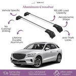 Fits Genesis GV70 2022-2026 With Factory Rails 2PCS Roof Rack Cross Bars 165 Lbs. Fixed Price $139.90.