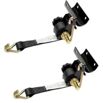 2X For Round Tube Mount Truck Ladder Rack Ratchet Straps W/ J-hook 1.5"W 7.5"L. Fixed Price $37.19.
