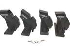 Thule Aero Foot 400 Set Roof Rack Towers With Clamps 2 Keys 853 Pads. Fixed Price $55.00.