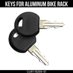 Curt Replacement Key For 18088 Aluminum Bike Rack 201 Lock Cylinder 19266-01. Fixed Price $24.99.