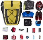 Rockbros Bike Panniers Waterproof Rear Rack Bag Max 27L For Cycling Traveling. Fixed Price $56.99.