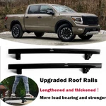 2PCS Crossbars Fits For Nissan Titan 2016-2024 Roof Rack Aluminum. Fixed Price $199.00.