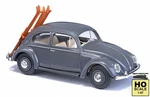 Busch 52965 Ho 1:87 Vw Kaefer/beetle Oval Window W/ Ski Rack - Grey. Fixed Price $26.92.